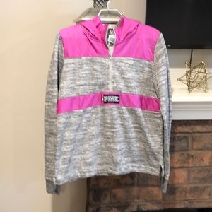 PINK Victoria’s Secret quarter zipped hoodie